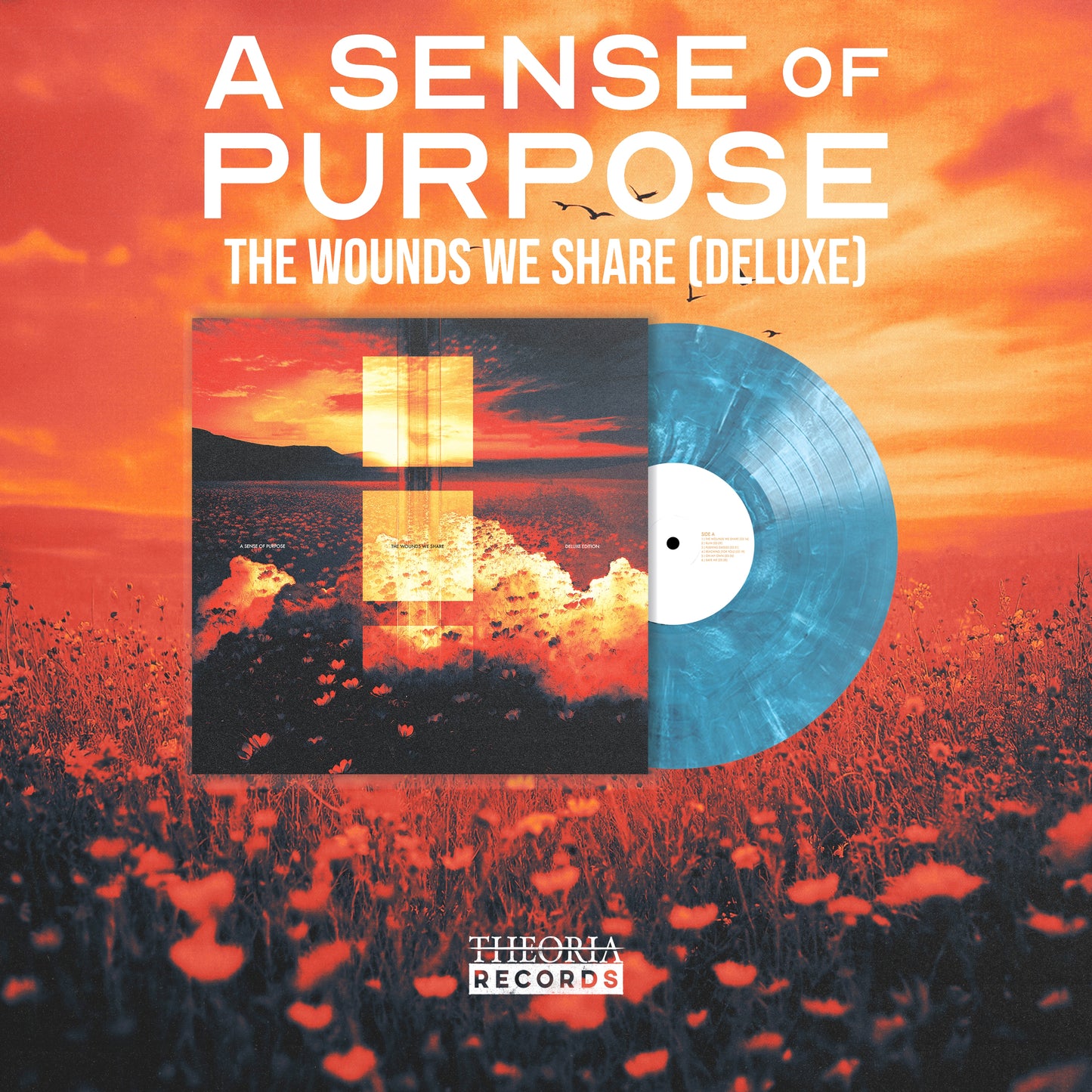 A Sense Of Purpose - 'The Wounds We Share' Deluxe - Vinyl - Ocean Blue Variant (Preorder)