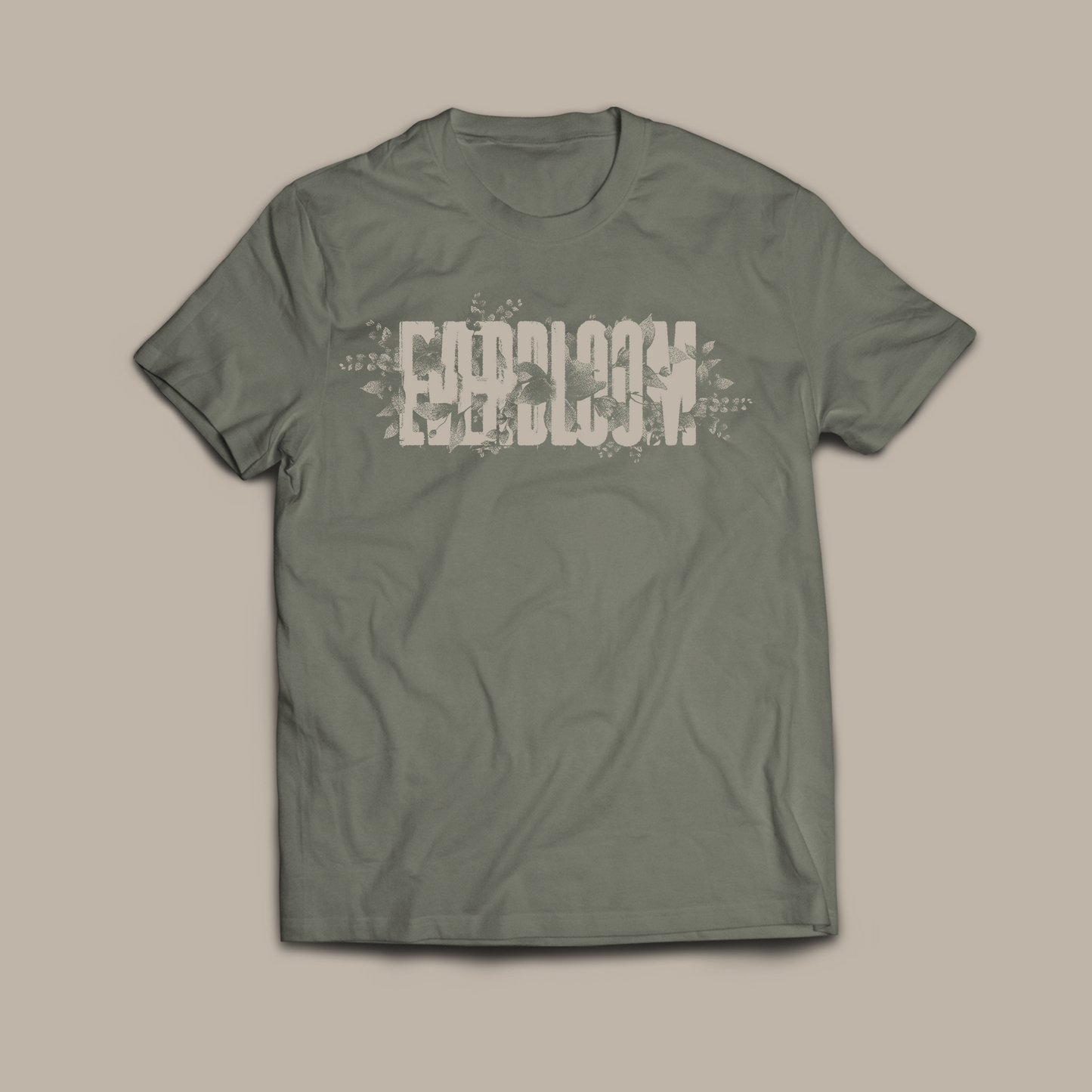 EVERBLOOM "Floral" Unisex garment-dyed heavyweight t-shirt