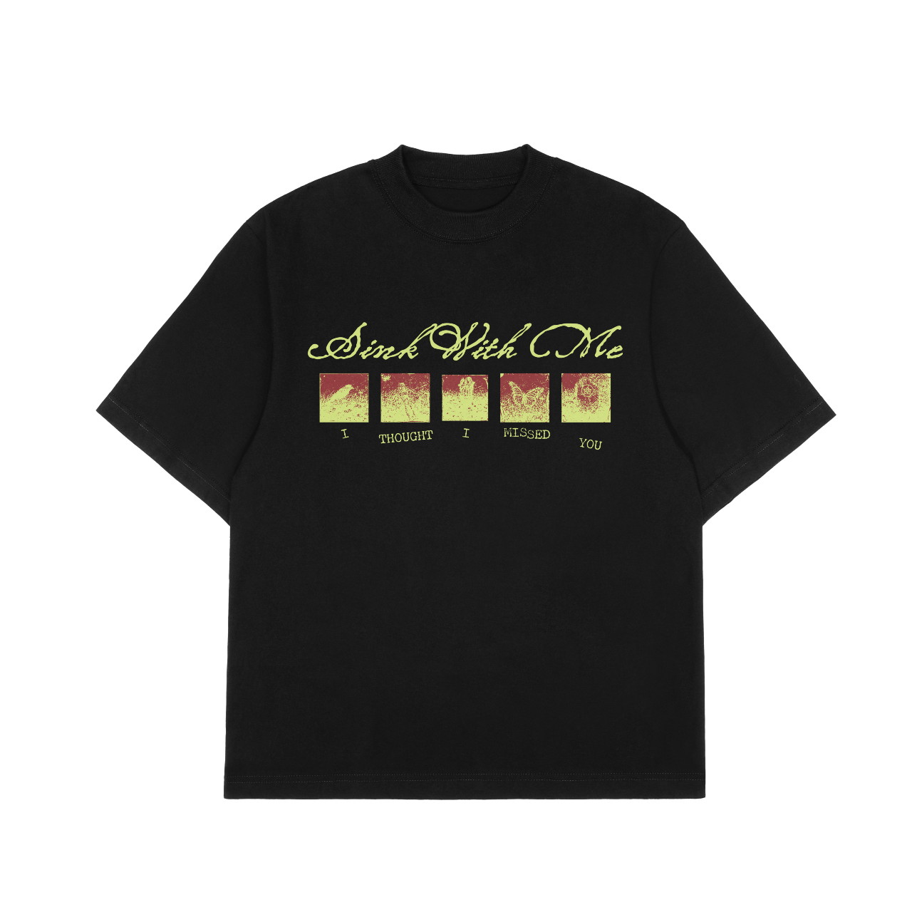 Sink With Me Old-school Oversized heavyweight t-shirt
