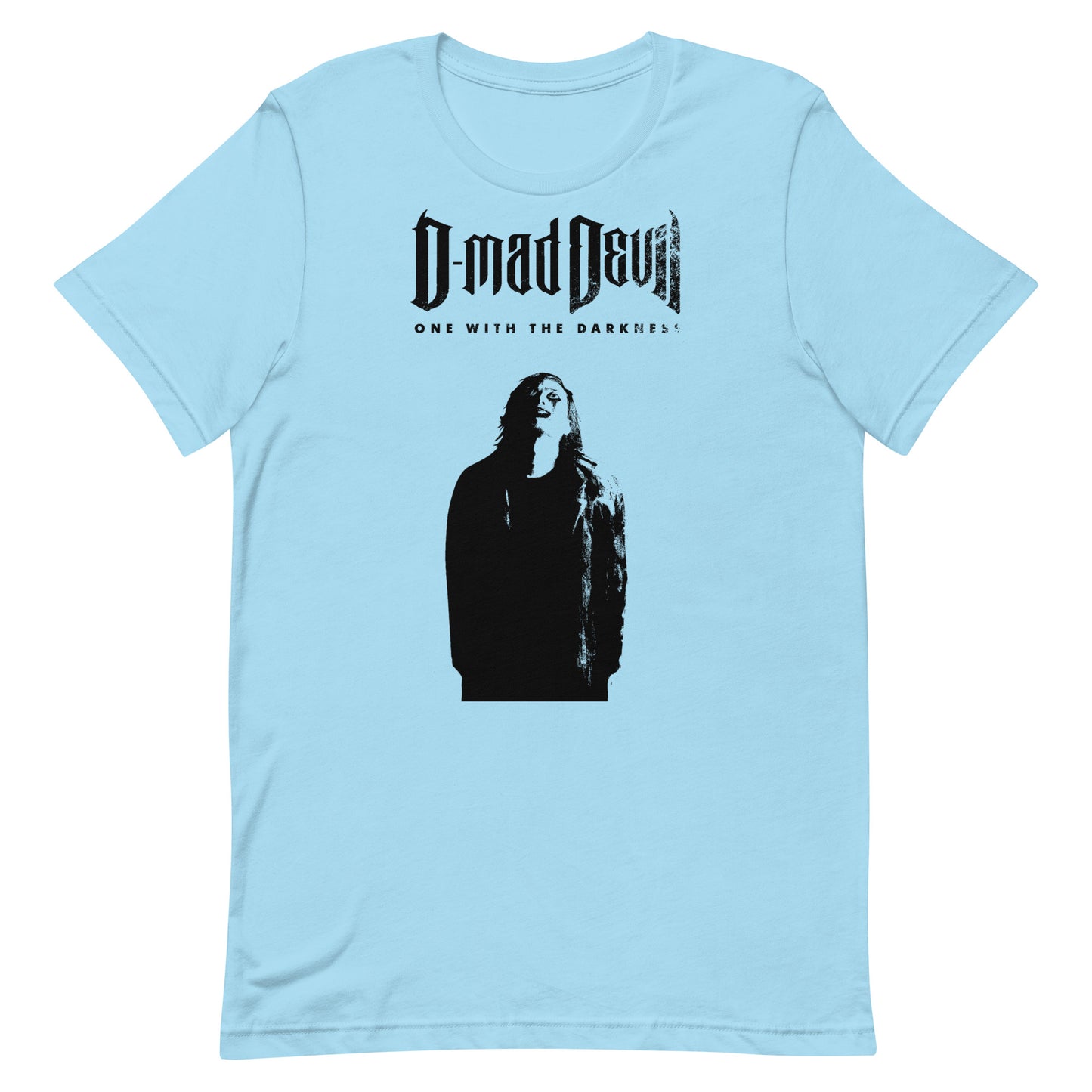 One With the Darkness Tee - Blue Ocean