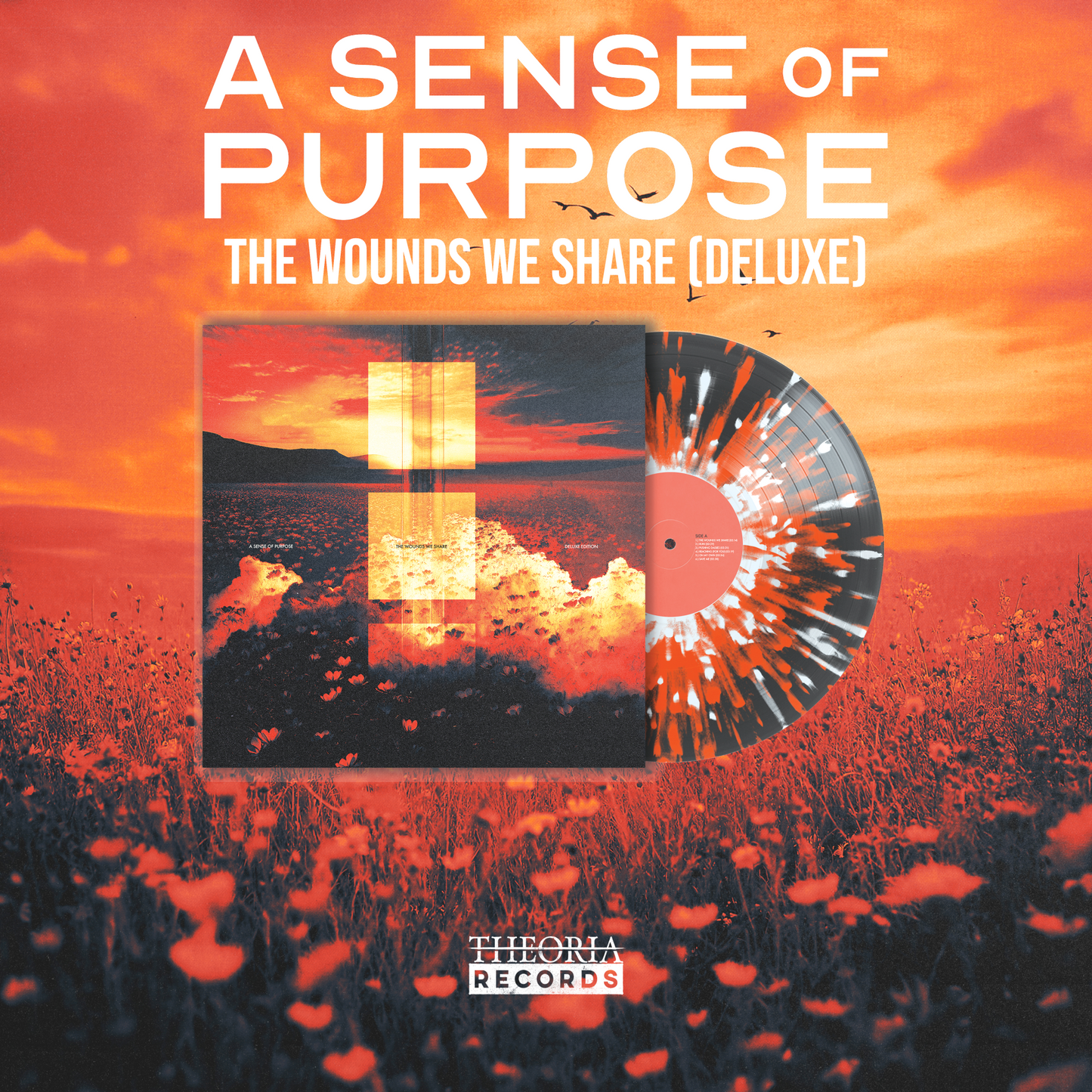 A Sense Of Purpose - 'The Wounds We Share' - Vinyl - Splatter Variant (Preorder)