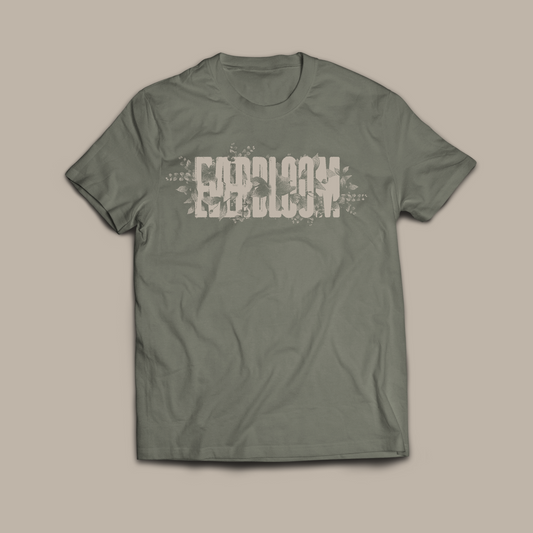 EVERBLOOM "Floral" Unisex garment-dyed heavyweight t-shirt