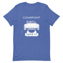 Load image into Gallery viewer, Save It Tee v1 (Royal Blue/Navy/Black Heather)
